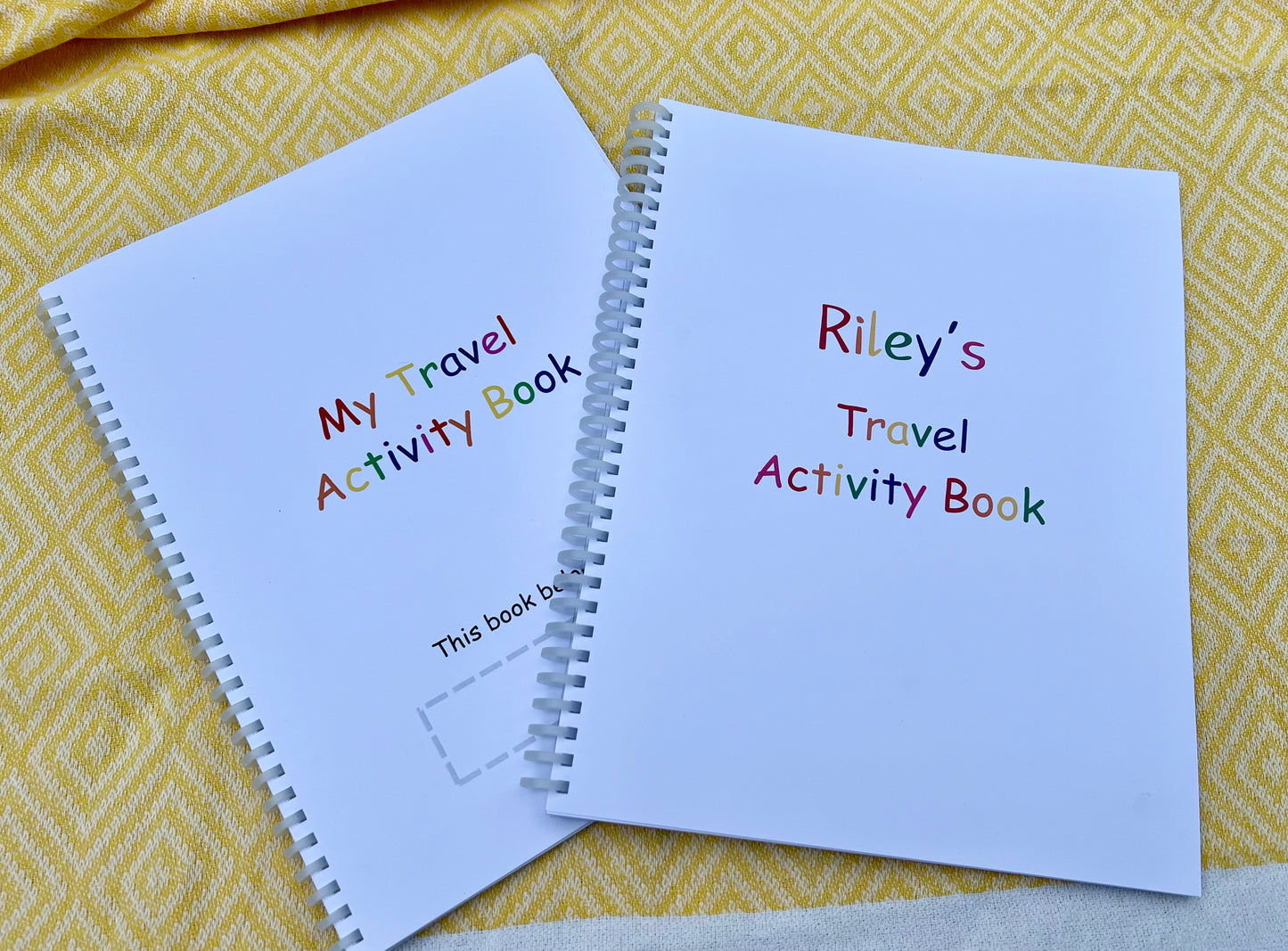 Travel Activity Book
