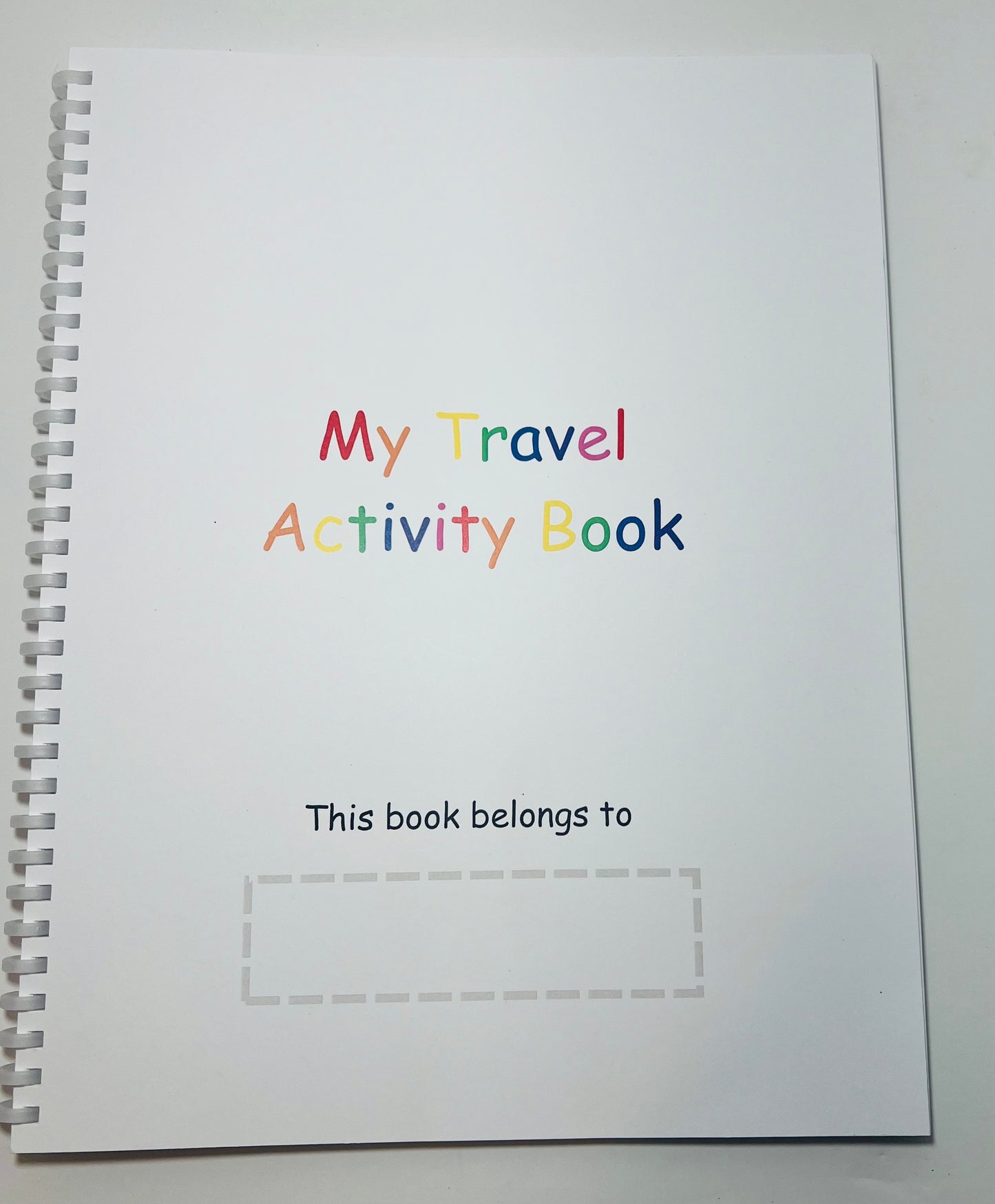 Travel Activity Book