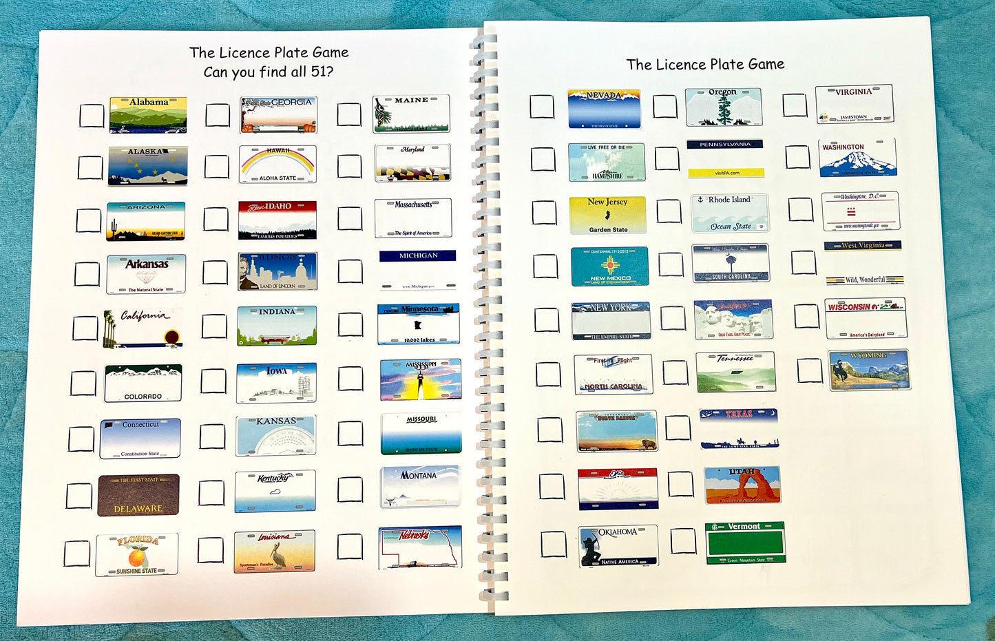 Travel Activity Book