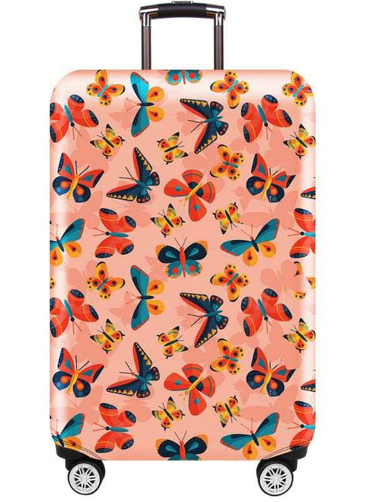 Luggage Covers- Pink Butterflies