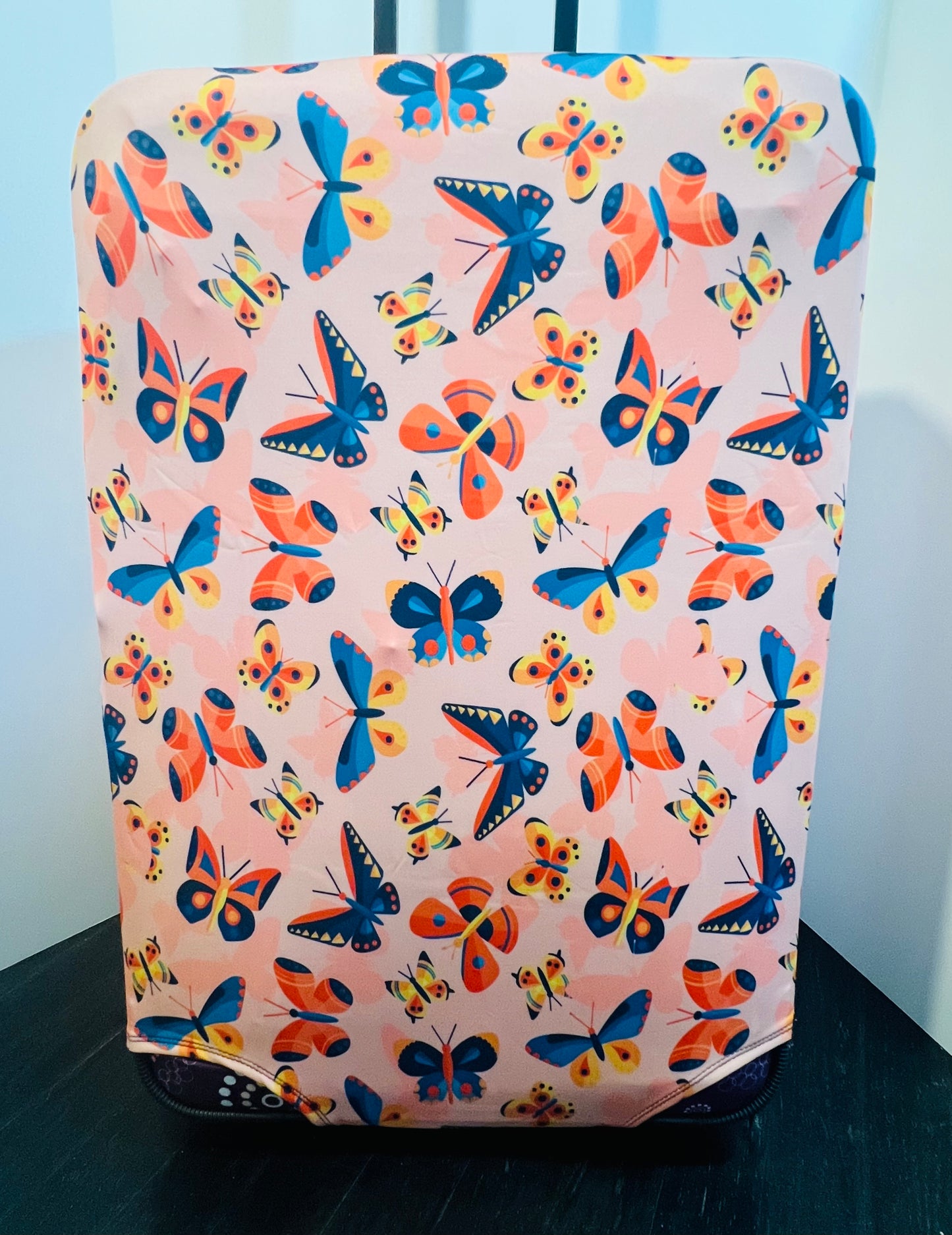 Luggage Covers- Pink Butterflies