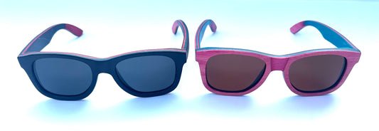 Skateboard Wood Sunglasses