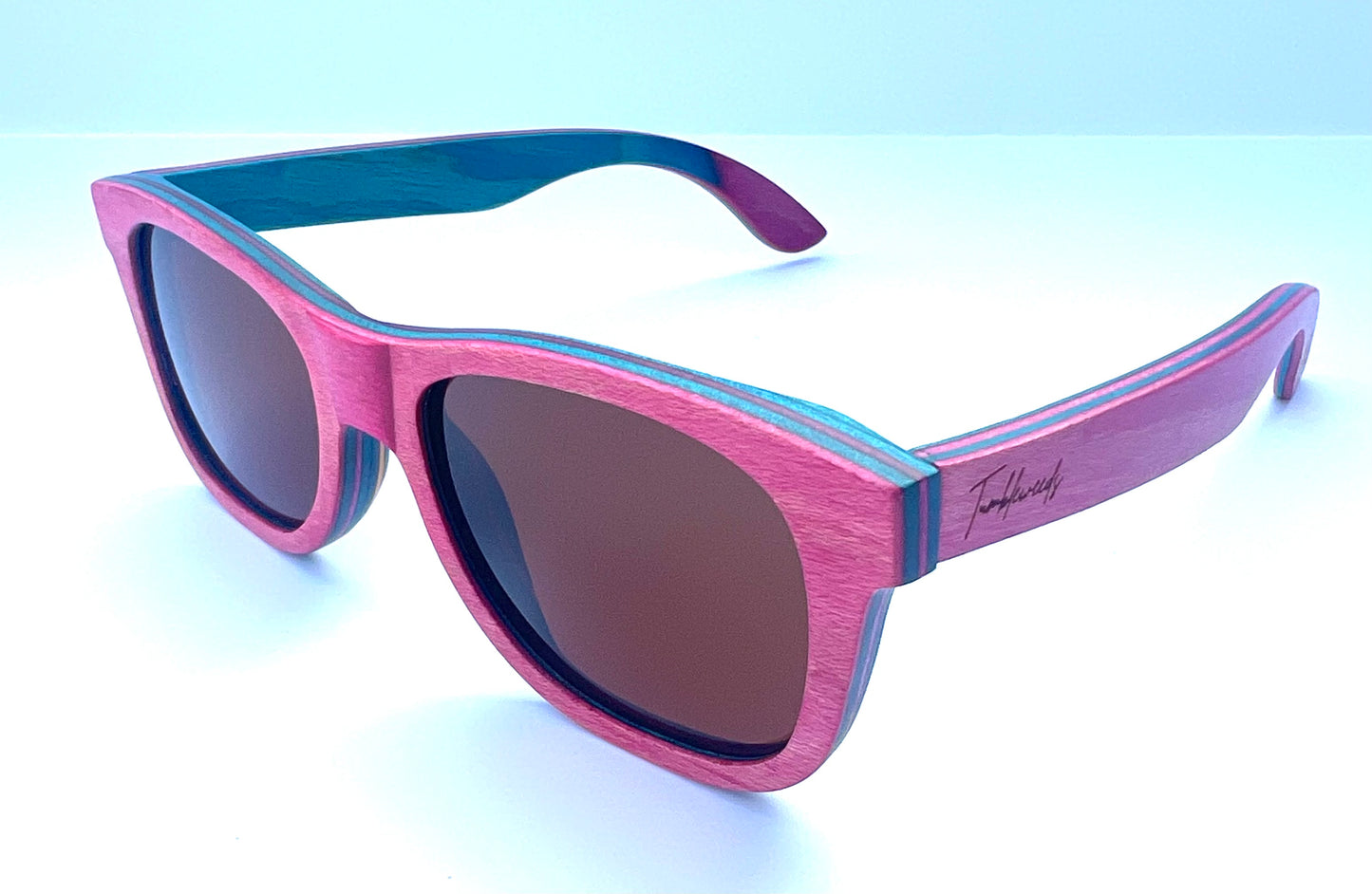 Skateboard Wood Sunglasses